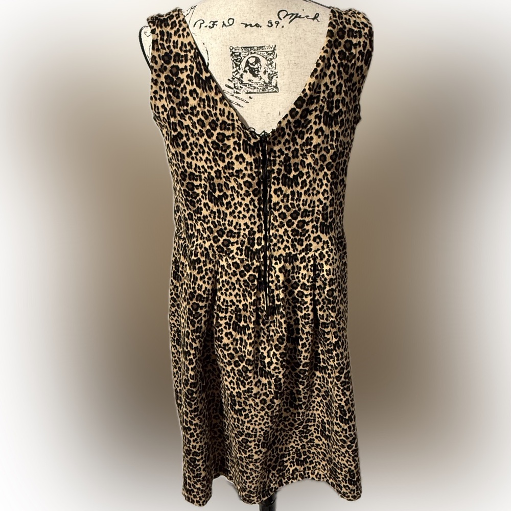 LINDY BOP ROCKABILLY LEOPARD DRESS - Picture 4 of 11